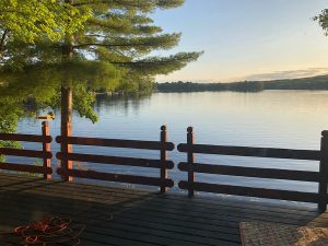 Photo of a view of lake in Minnesota.
